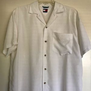 Vintage TOMMY HILFIGER ,men’s white shirt , size S